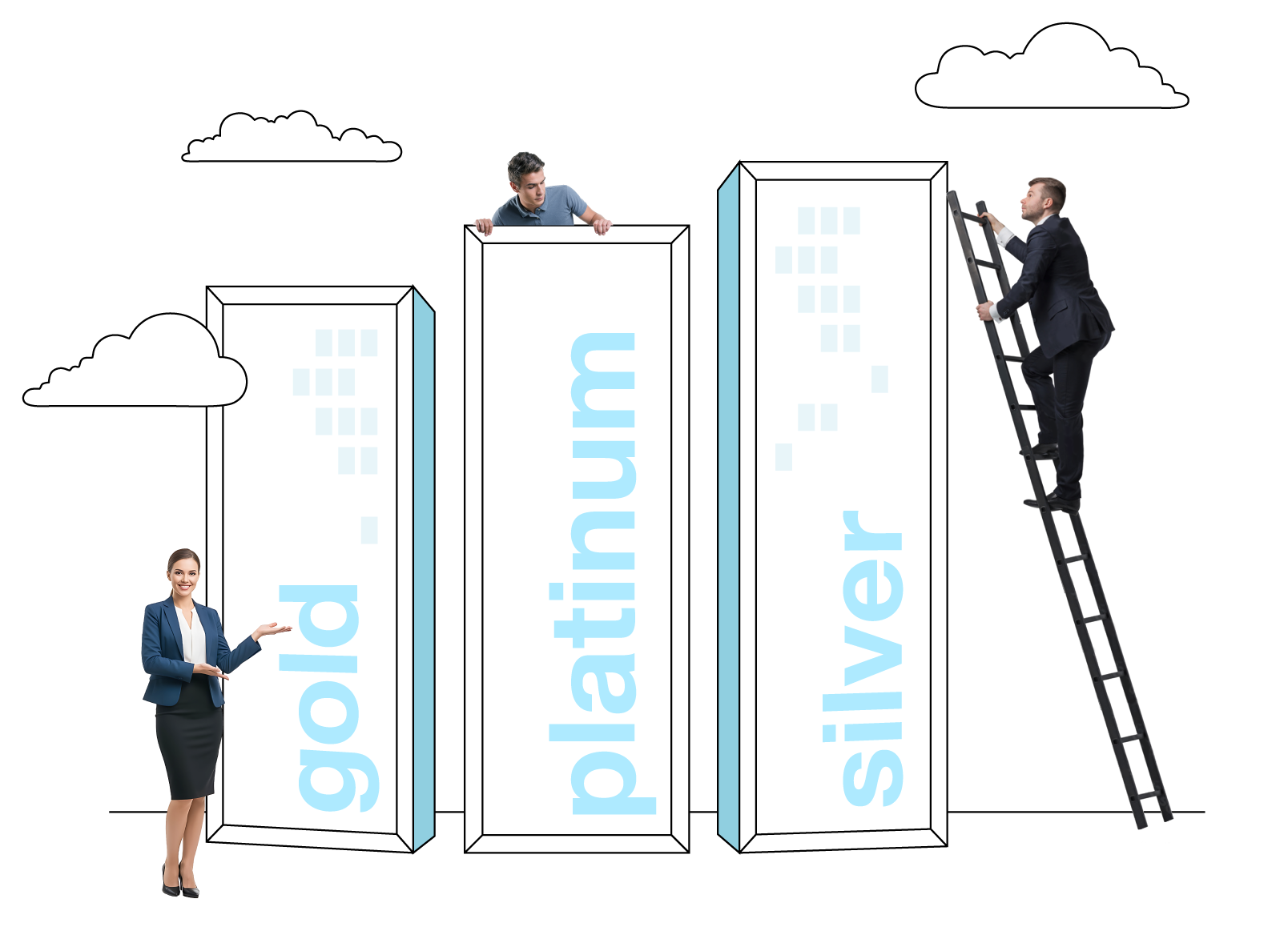 Support scales illustration